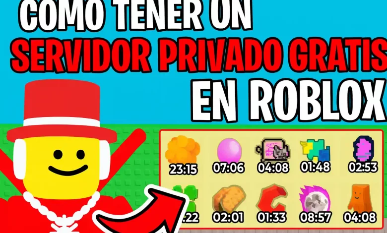 🚀 Cómo tener un servidor privado gratis en Roblox (2025) 🎮
