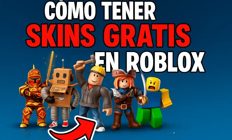 🎨 Cómo tener skins gratis en Roblox (2025) 🕹️